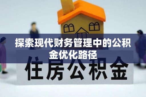 炎陵探索现代财务管理中的公积金优化路径