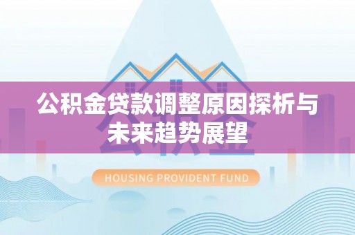 炎陵公积金贷款调整原因探析与未来趋势展望