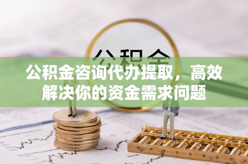 炎陵公积金咨询代办提取，高效解决你的资金需求问题