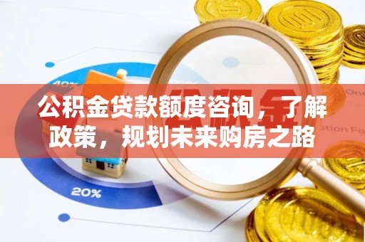 炎陵公积金贷款额度咨询，了解政策，规划未来购房之路
