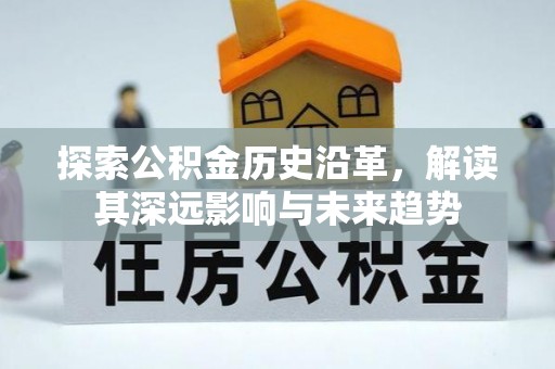 炎陵探索公积金历史沿革，解读其深远影响与未来趋势