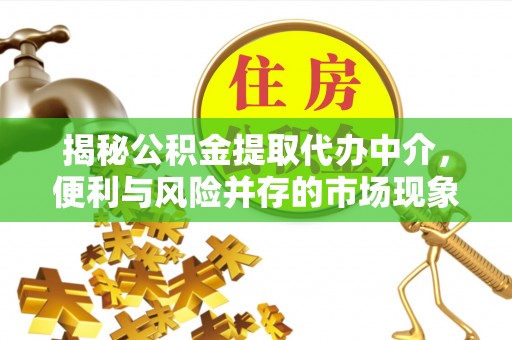 炎陵揭秘公积金提取代办中介，便利与风险并存的市场现象